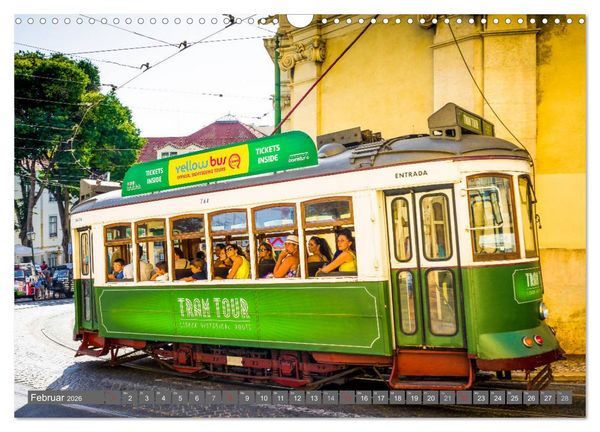 Produktbild: Metropole Lissabon (Wandkalender 2026 DIN A3 quer), CALVENDO Monatskalender
