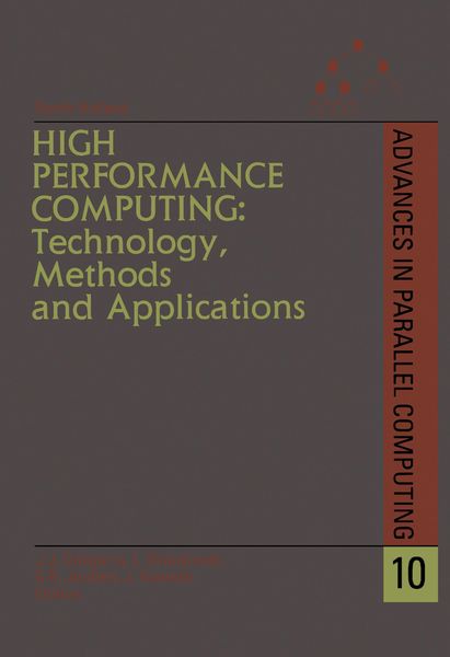 Produktbild: High Performance Computing: Technology, Methods and Applications