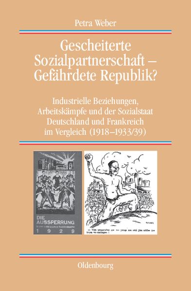 Produktbild: Gescheiterte Sozialpartnerschaft &ndash; Gef&auml;hrdete Republik?