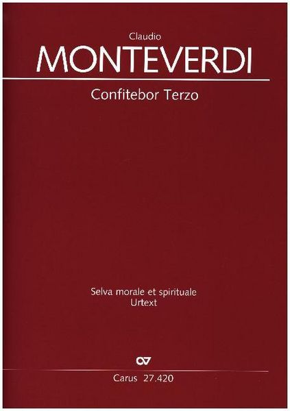 Produktbild: Confitebor, Partitur. Band 3