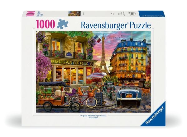 Produktbild: Erwachsenenpuzzle 1000 Teile - Paris im Morgenrot