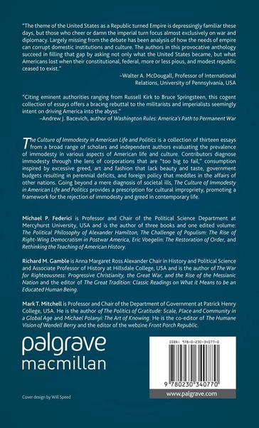 Produktbild: The Culture of Immodesty in American Life and Politics