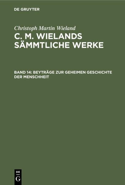 Produktbild: Beytr&auml;ge zur geheimen Geschichte der Menschheit