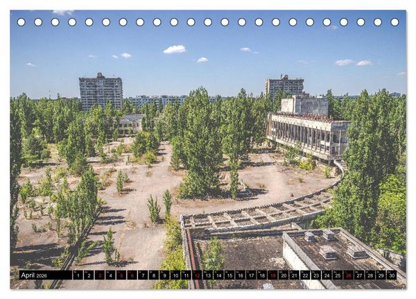 Produktbild: Chernobyl/Prypjat 2026 (Tischkalender 2026 DIN A5 quer), CALVENDO Monatskalender