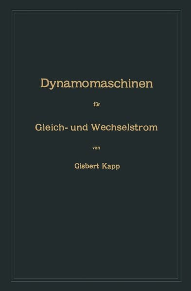 Produktbild: Dynamomaschinen f&uuml;r Gleich- und Wechselstrom