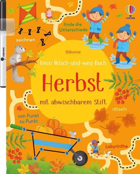 Mein Wisch-und-weg-Buch: Herbst, Taschenbuch von Kirsteen Robson, Usborne, 9781035704644