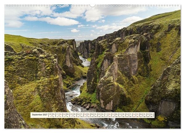 Produktbild: Island. Ein Jahr am Rand der Welt (Wandkalender 2027 DIN A2 quer), CALVENDO Monatskalender