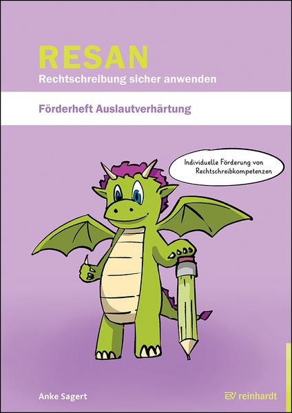 Produktbild: RESAN - Rechtschreibung sicher anwenden. F&ouml;rderheft Auslautverh&auml;rtung
