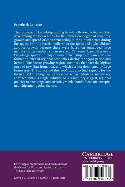 Produktbild: Entrepreneurship, Geography, and American Economic Growth