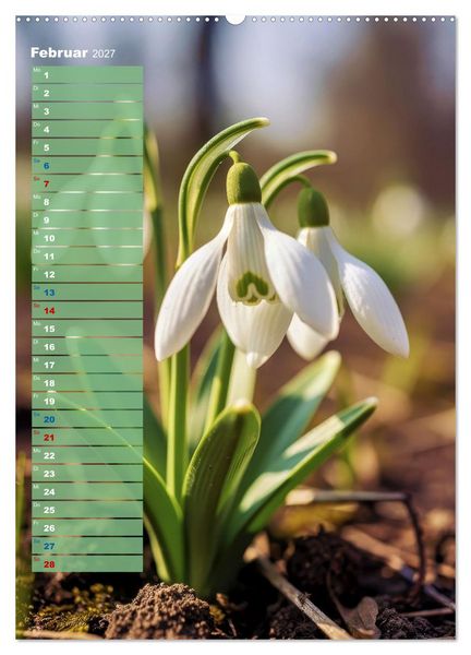 Produktbild: Bunte Augenblicke (Wandkalender 2027 DIN A2 hoch), CALVENDO Monatskalender