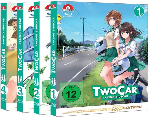 Produktbild: Two Car: Racing Sidecar - Collector&rsquo;s Edition - Bundle - Vol.1-4 [4 BRs]