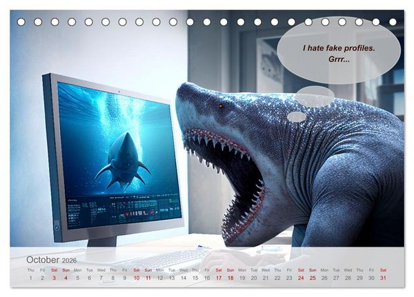 Produktbild: You really think you are an IT expert (Desk Calendar 2026 DIN A5 landscape), CALVENDO 12 Month DeskCalendar