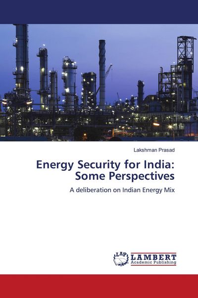 Produktbild: Energy Security for India: Some Perspectives