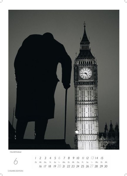 Produktbild: London schwarz-weiss Kalender 2027 &ndash; Wandkalender | Fotokalender England 29x21cm -| Perfekt f&uuml;r Liebhaber London & Geschenkidee