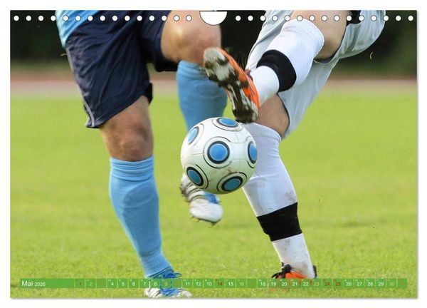 Produktbild: Ich liebe Fu&szlig;ball (Wandkalender 2026 DIN A4 quer), CALVENDO Monatskalender