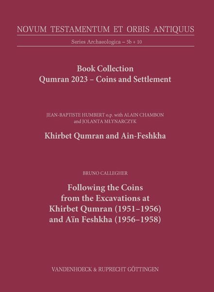 Produktbild: Buchpaket Qumran 2023 &ndash; Coins and Settlement