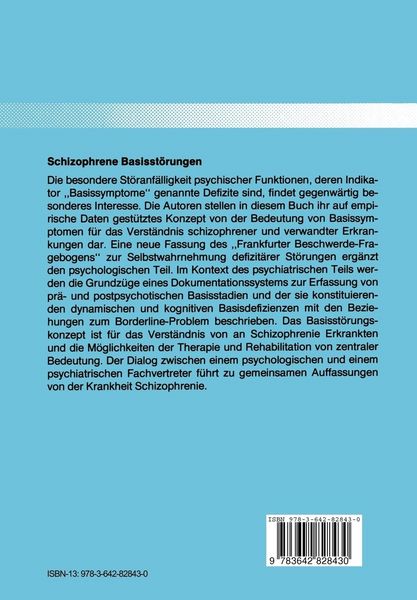 Produktbild: Schizophrene Basisst&ouml;rungen
