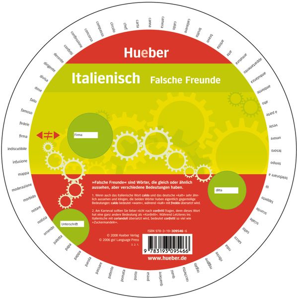 Produktbild: Wheel &ndash; Italienisch &ndash; Falsche Freunde