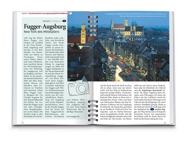 Produktbild: KOMPASS Radreisef&uuml;hrer Via Claudia Augusta