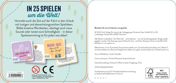 Produktbild: 25 Reise-Spiele &ndash; Roadtrip
