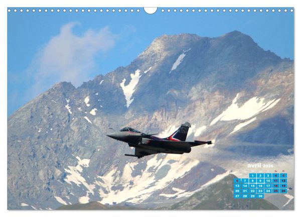 Produktbild: Les ailes fran&ccedil;aises au-dessus des cimes (Calendrier mural 2026 DIN A3 vertical), CALVENDO calendrier mensuel