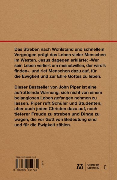 Produktbild: Du lebst nur einmal