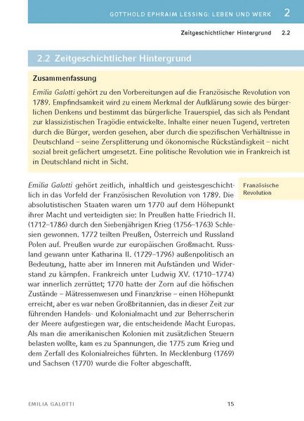 Produktbild: Emilia Galotti von Gotthold Ephraim Lessing
