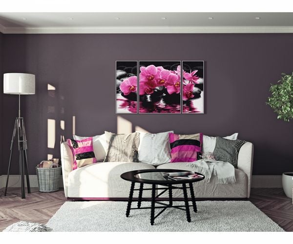Produktbild: Malen nach Zahlen - Orchideen (Triptychon)
