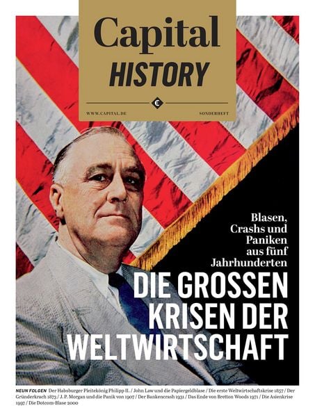 Produktbild: Capital History: Die gro&szlig;en Krisen der Weltwirtschaft