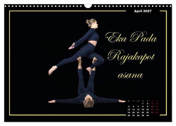 Produktbild: Yoga - Asana (Wandkalender 2027 DIN A3 quer), CALVENDO Monatskalender