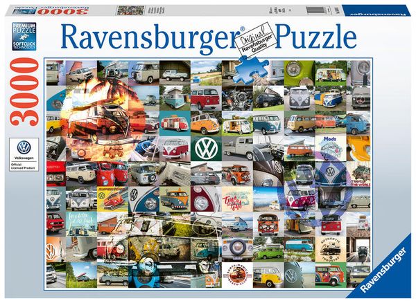Puzzle Ravensburger 99 Bulli Moments 3000 Teile