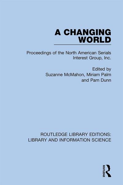 Produktbild: A Changing World