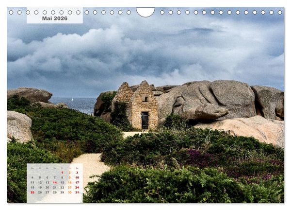 Produktbild: Bretagne - K&uuml;ste im Licht (Wandkalender 2026 DIN A4 quer), CALVENDO Monatskalender