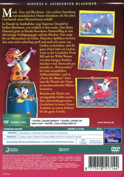 Produktbild: Musik, Tanz und Rhythmus - Disney Classics