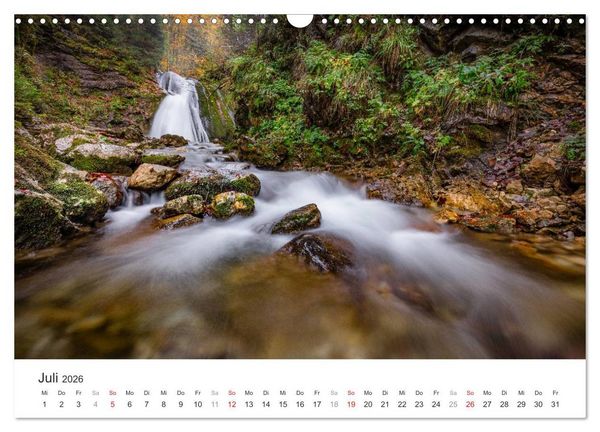 Produktbild: Wasserf&auml;lle Europas (Wandkalender 2026 DIN A3 quer), CALVENDO Monatskalender