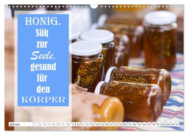 Produktbild: Liebe aus Zucker (Wandkalender 2026 DIN A3 quer), CALVENDO Monatskalender