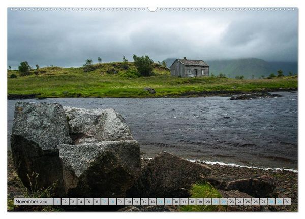 Produktbild: Sommer in Norwegen (Wandkalender 2026 DIN A2 quer), CALVENDO Monatskalender