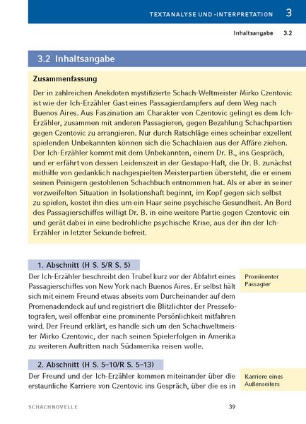 Produktbild: Schachnovelle von Stefan Zweig