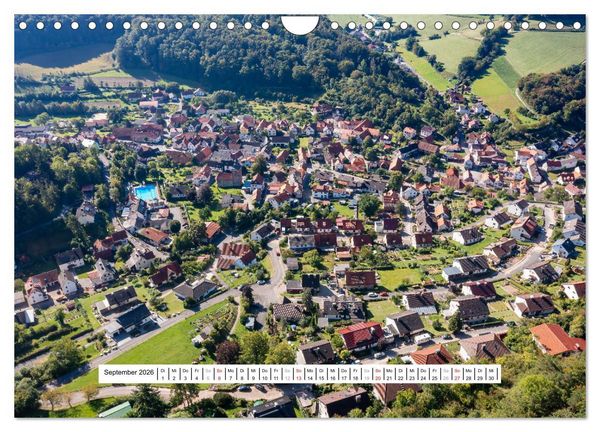 Produktbild: Die Ringgau D&ouml;rfer (Wandkalender 2026 DIN A4 quer), CALVENDO Monatskalender