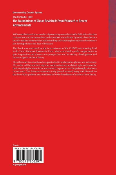 Produktbild: The Foundations of Chaos Revisited: From Poincar&eacute; to Recent Advancements