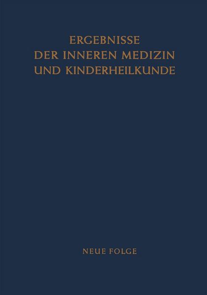 Produktbild: Ergebnisse der Inneren Medizin und Kinderheilkunde