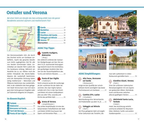 Produktbild: ADAC Reisef&uuml;hrer Gardasee mit Verona, Brescia, Trento