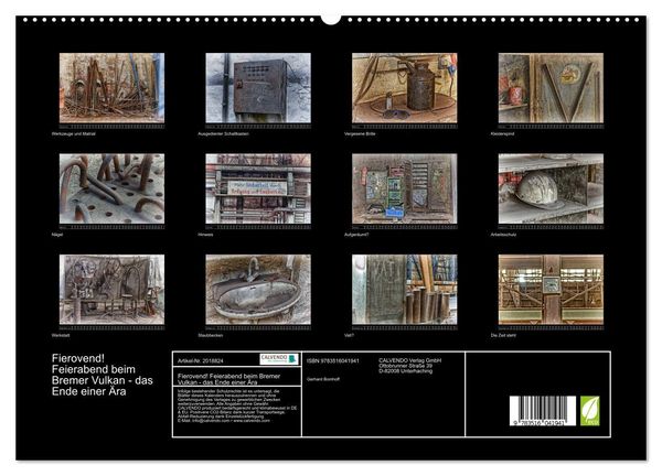 Produktbild: Fierovend! Feierabend beim Bremer Vulkan - das Ende einer &Auml;ra (hochwertiger Premium Wandkalender 2026 DIN A2 quer), Kunstdruck in Hochglanz