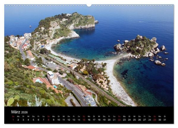 Produktbild: Sizilien (Wandkalender 2026 DIN A2 quer), CALVENDO Monatskalender