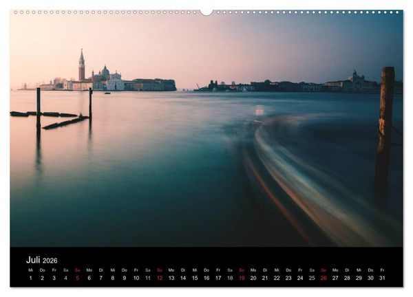 Produktbild: Venedig - Facetten einer Lagunenstadt (Wandkalender 2026 DIN A2 quer), CALVENDO Monatskalender