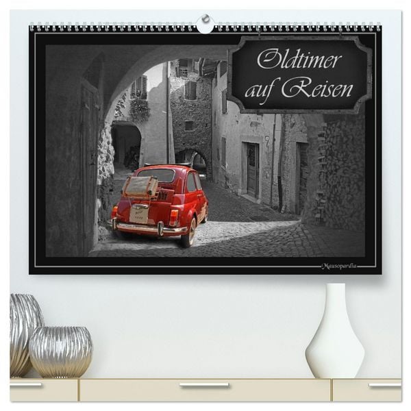Produktbild: Oldtimer auf Reisen (hochwertiger Premium Wandkalender 2026 DIN A2 quer), Kunstdruck in Hochglanz
