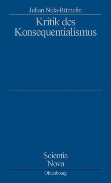 Produktbild: Kritik des Konsequentialismus