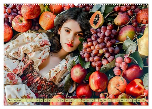 Produktbild: Obstk&ouml;nigin - Fruchtig, floral und voller Sch&ouml;nheit (hochwertiger Premium Wandkalender 2026 DIN A2 quer), Kunstdruck in Hochglanz