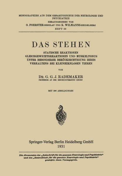 Produktbild: Das Stehen