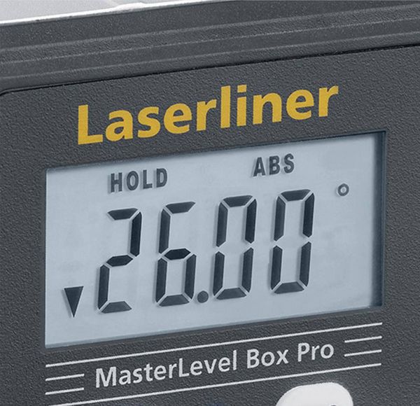 Produktbild: Laserliner MasterLevel Box Pro (BLE) 081.262A Digitale Wasserwaage 28mm 360&deg;